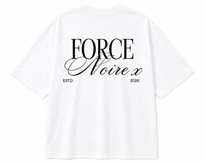 WHITE FORCE NOIRE X ESTD 2026 T-shirt