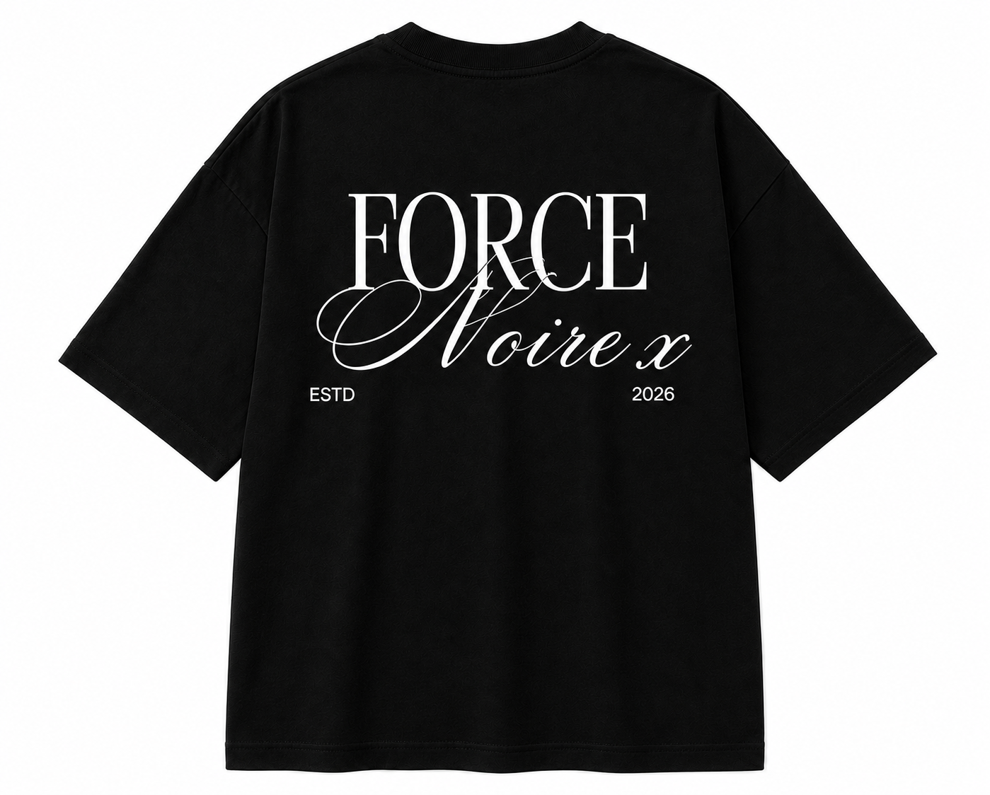 BLACK FORCE NOIRE X OPGERICHT 2026 T-shirt