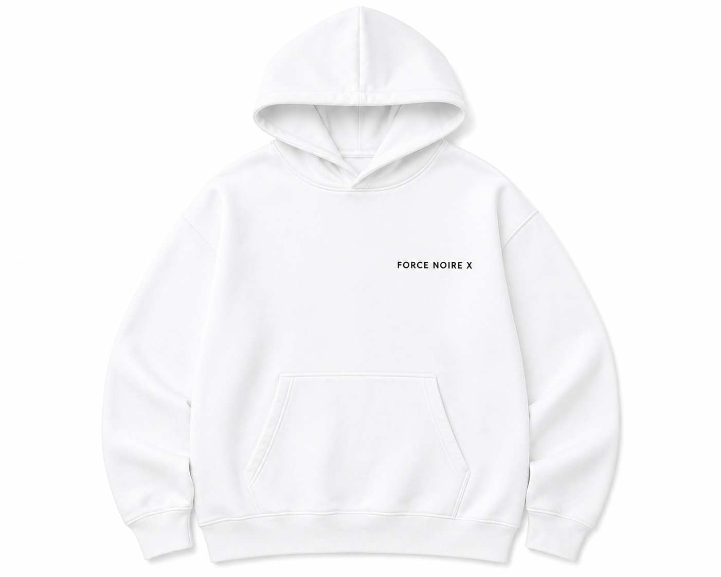 WHITE FORCE NOIRE X Signature Hoodie