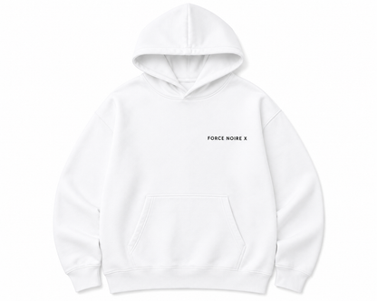 WHITE FORCE NOIRE X Signature Hoodie